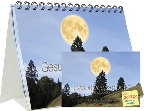 Gesundheitsmond-Mondkalender 2023 Aufstell- und Taschenkalender